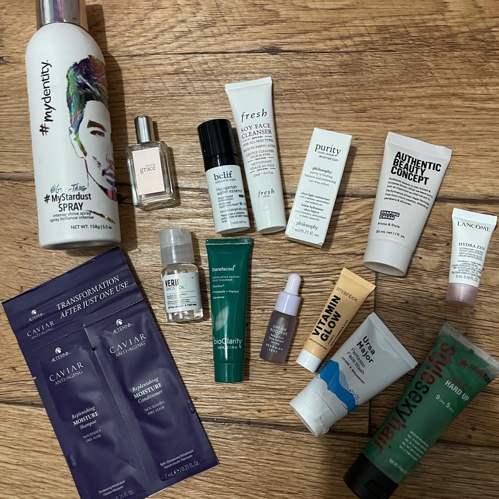 Skin & hair care sampler